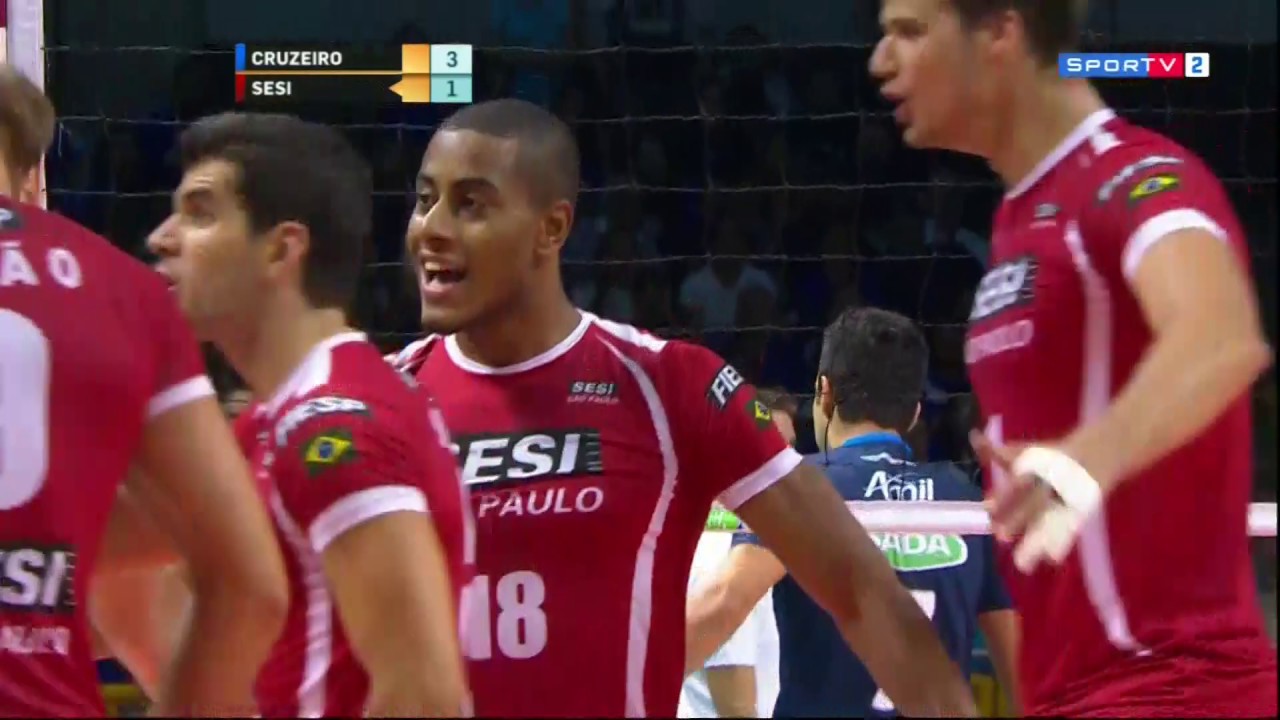 Superliga Masculina de Vôlei 2013 / 2014 - Cruzeiro x Sesi SP ( Final )