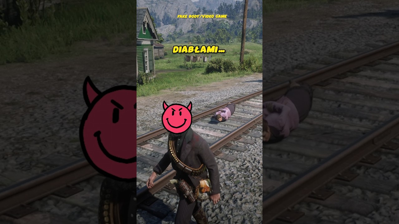 OSIĄGNIĘCIE, kt&oacute;re OTRZYMAŁ tylko DIABEŁ 😈 - RED DEAD REDEMPTION 2 #shorts
