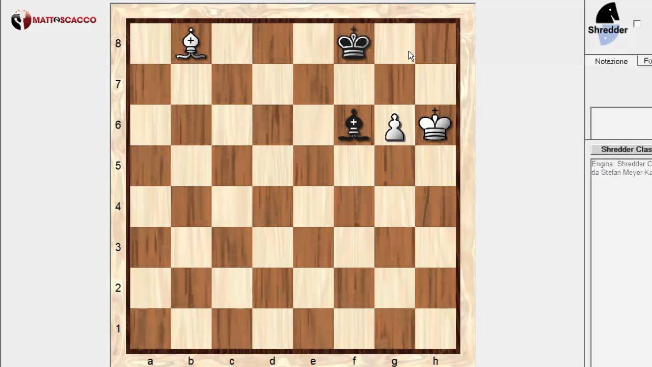 Finale Alfiere e pedone Vs. Alfiere