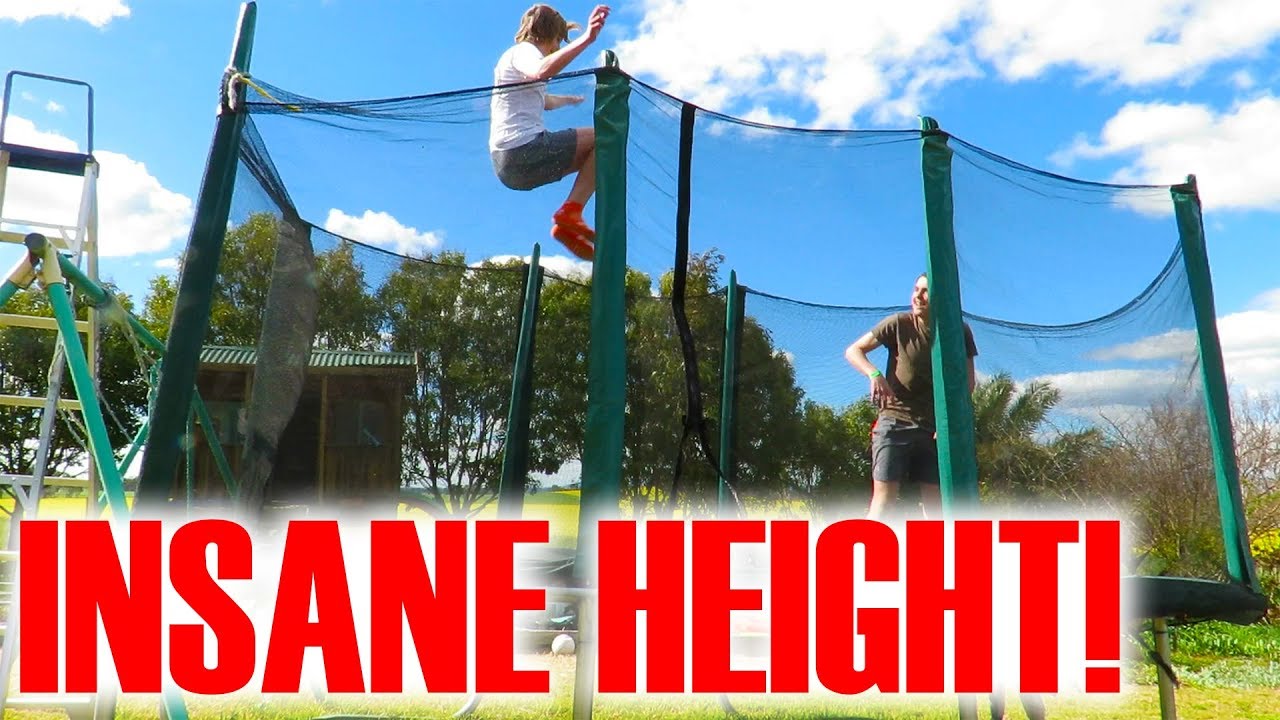 THE BEST TRAMPOLINE EVER! (Web and Warehouse)