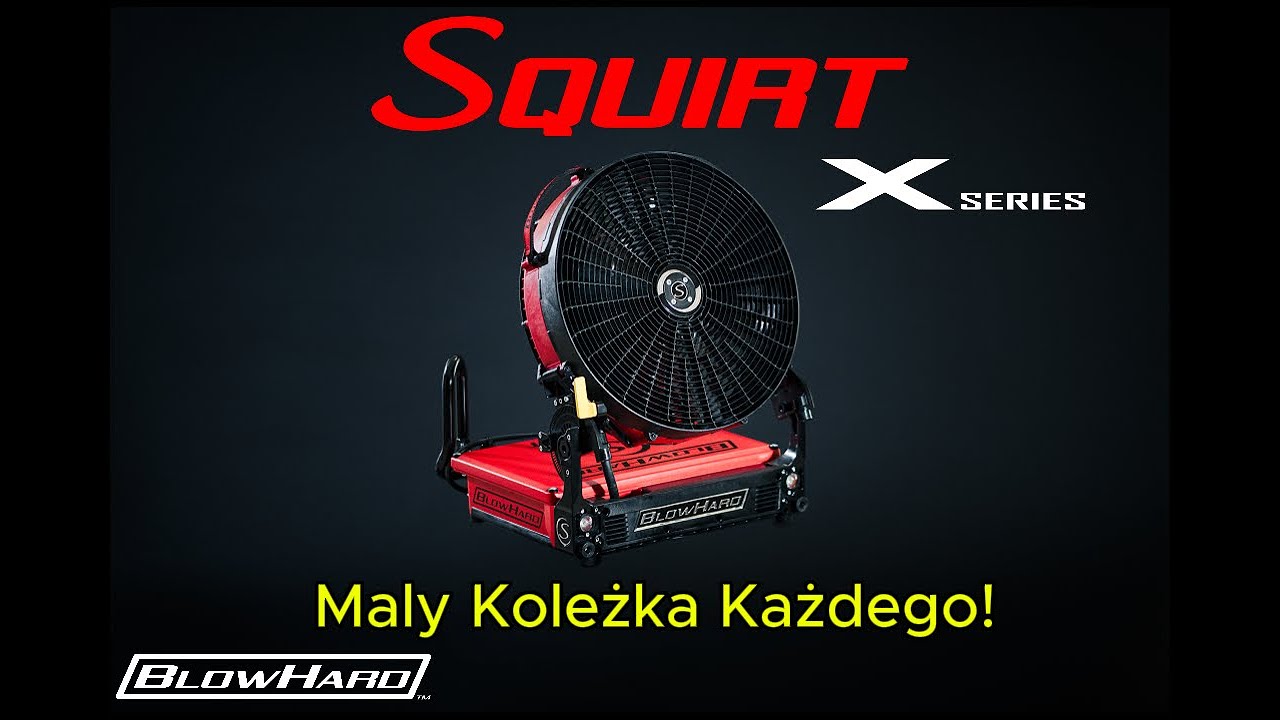 Wentylator BlowHard Squirt z Technologią Smart-Tec.