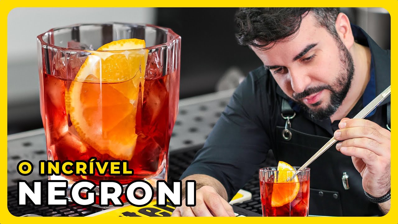Negroni: O coquetel clássico mais consumido no mundo | Bartender Store