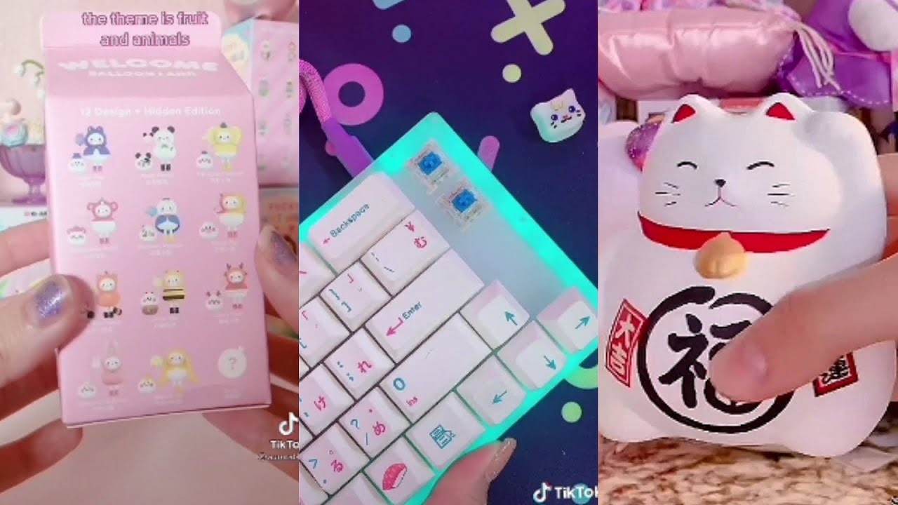 kawaii unboxing tik tok compilation | kawaii unboxing | tik tok | Unboxing | kawaii