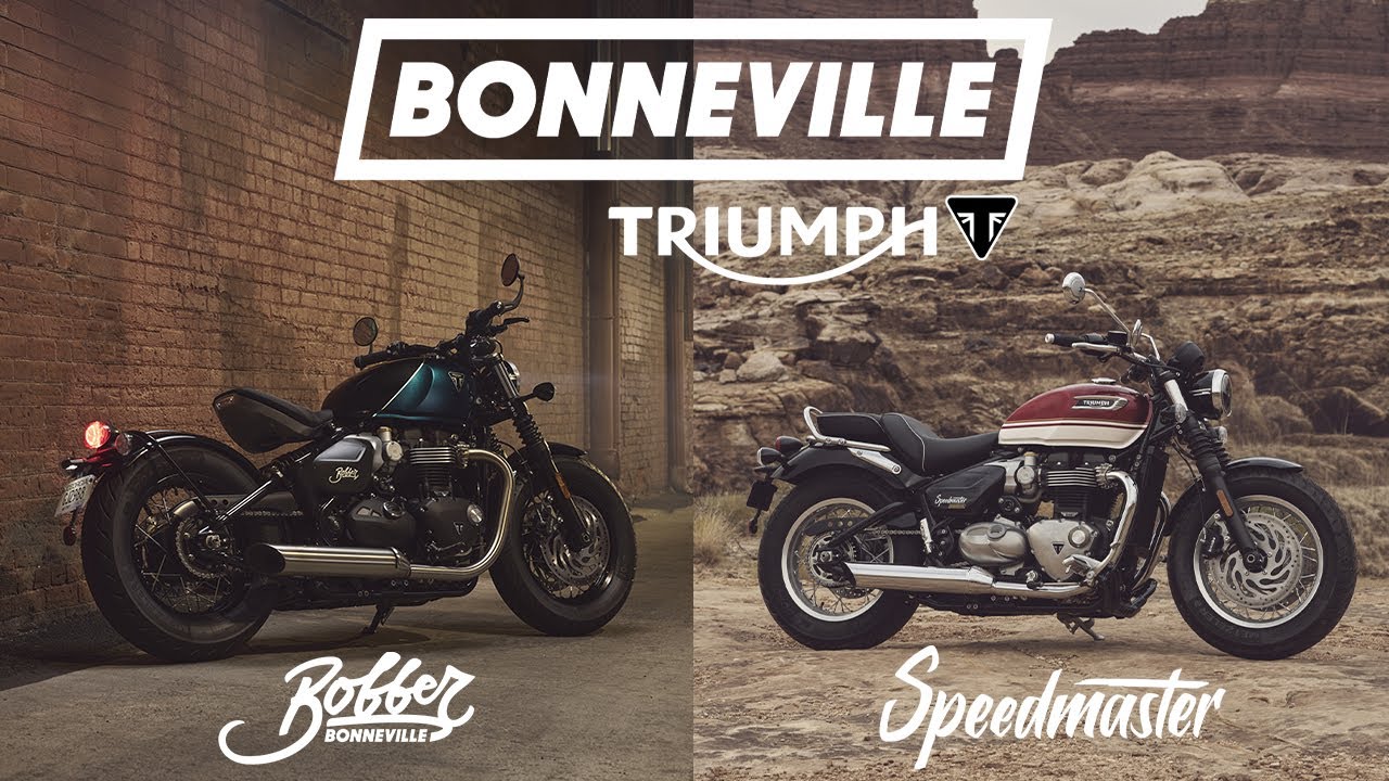 Nuevas Triumph Bonneville Bobber y Speedmaster 2026