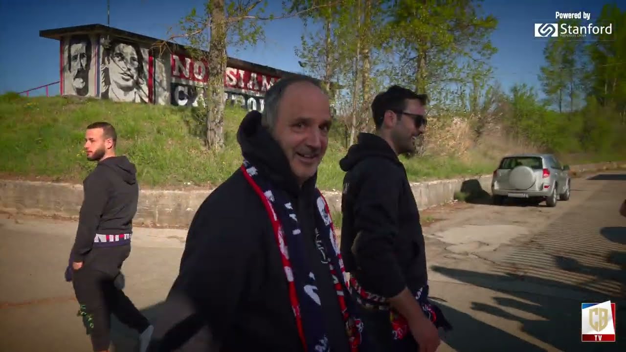 Road to San Benedetto | Il saluto dei tifosi prima di Samb-Campobasso