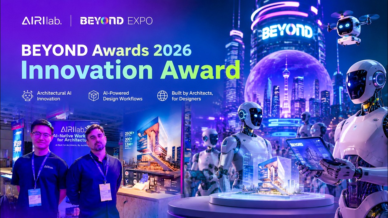 AIRIlab. wins the BEYOND Awards 2026 Innovation Award 🏆 | Macau #airilab #ai #architecture