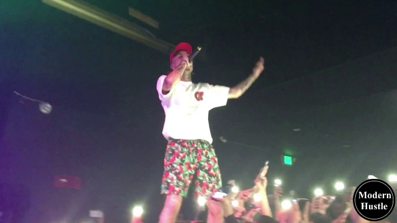 Lil Skies - Big Money (LIVE) // Throws Weed Off Stage