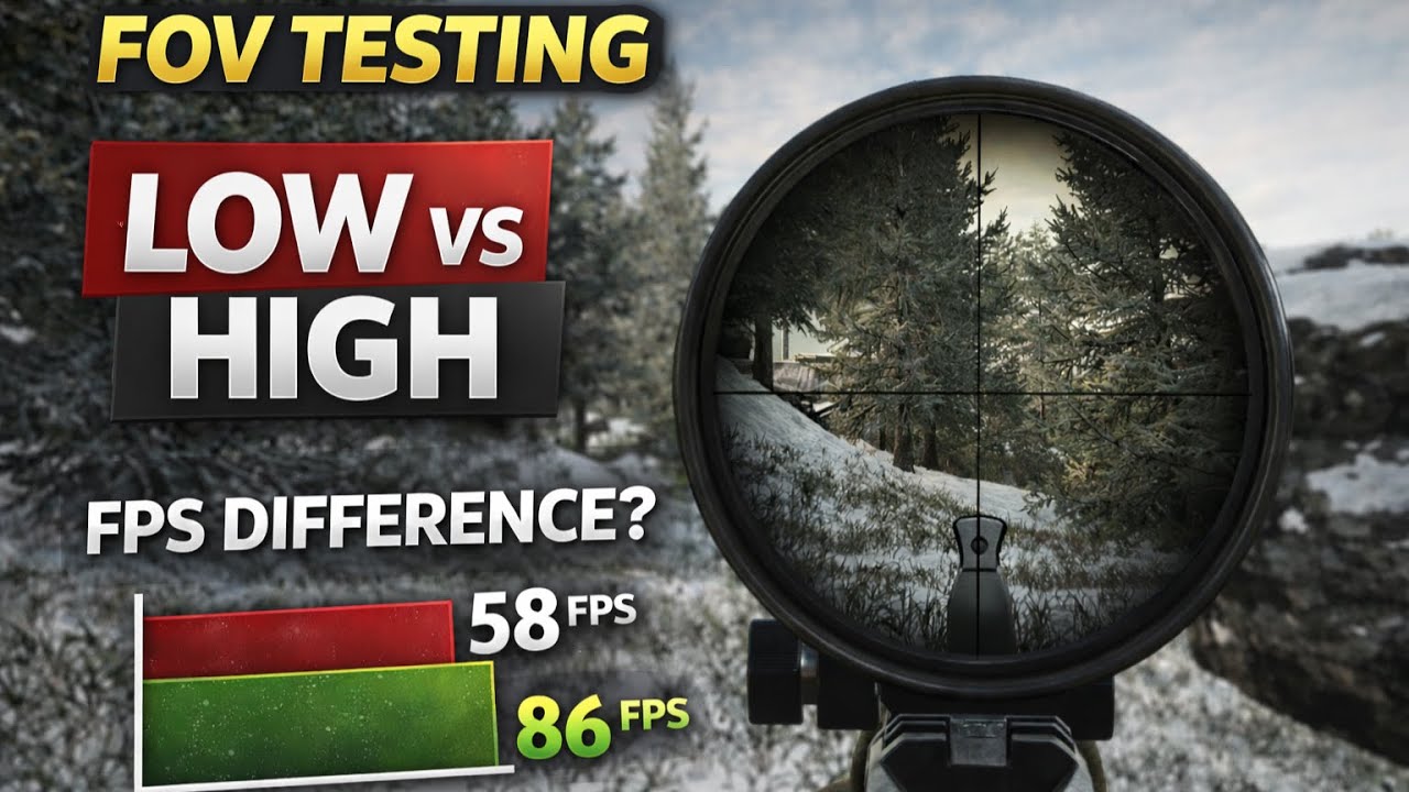Does FOV Change FPS in Escape from Tarkov? (Full Performance Test)