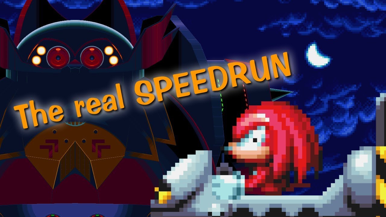 REAL speedrun as Knuckles Titanic Monarch act 1 : Sprite animation