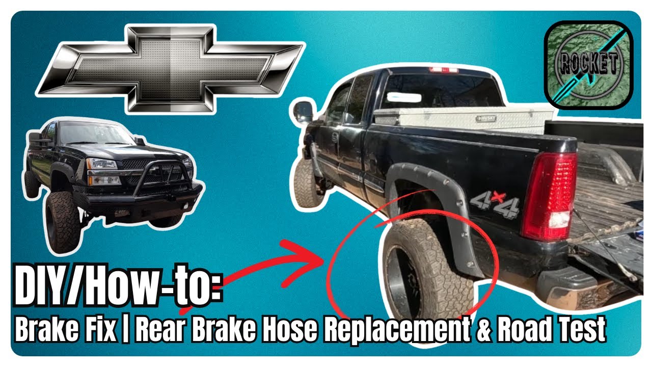 Brake Fix | Rear Brake Hose Replacement & Road Test