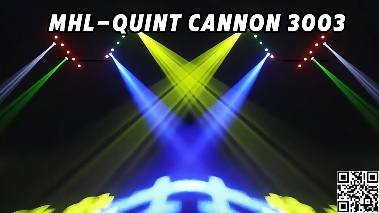 5x30W White +6x3WRGB LED Hybrid Spot Beam Moving Head  #show #ledlights #disco #light #2024 #party