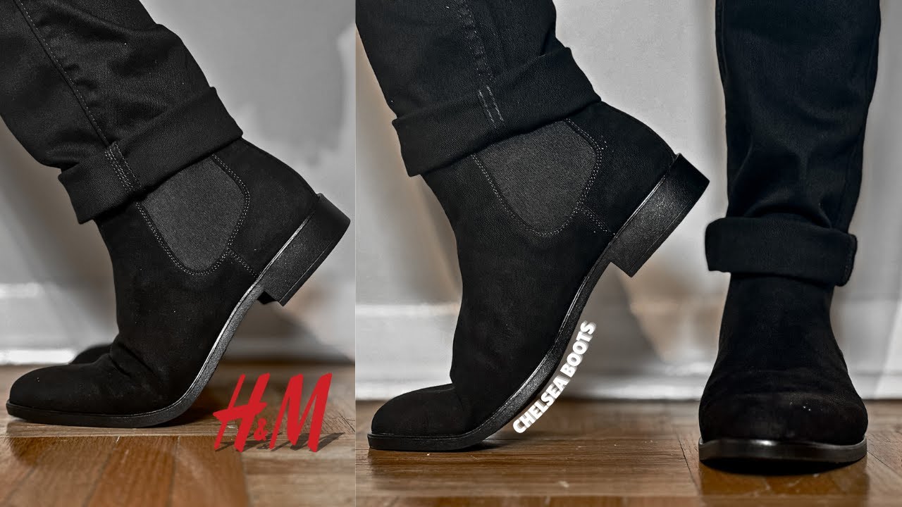 H&M Black Suede Chelsea Boots | Men’s Style & Review