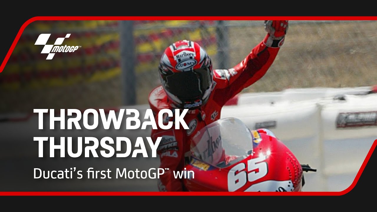 Ducati's first MotoGP&trade; win | Throwback Thursday