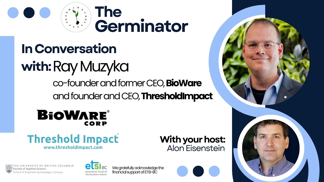 The Germinator In conversation with Ray Muzyka