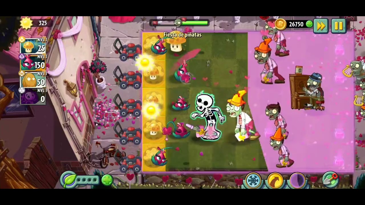 Valentín Day  Plantas VS zombis 2