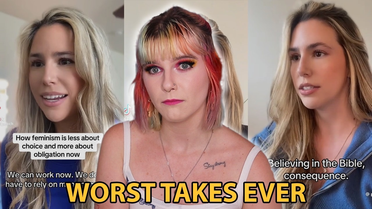 infuriating conservative woman of tiktok