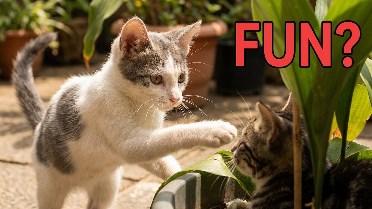 Cat Sleeping While Three Kittens Play | Funny and Cute Kitten Moments 😺