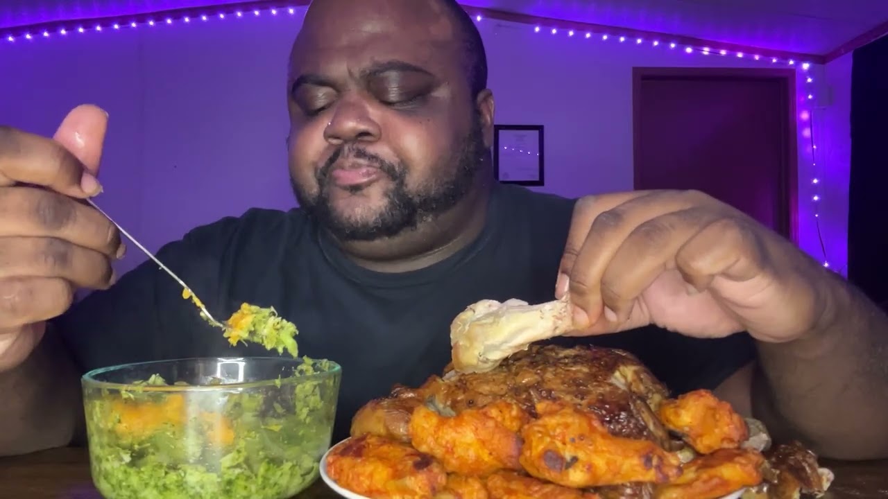 Massive Meat Mukbang Wings and Things