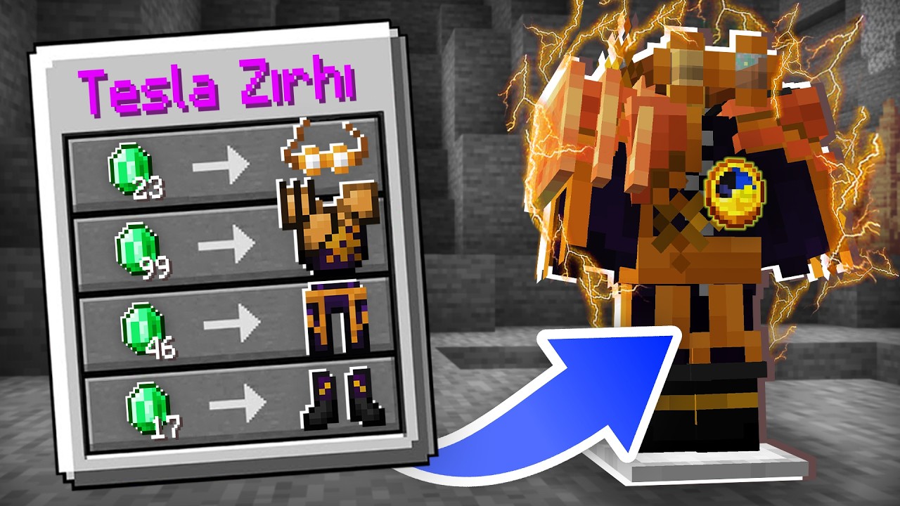 Minecraft'ta OP ZIRHLAR VAR!