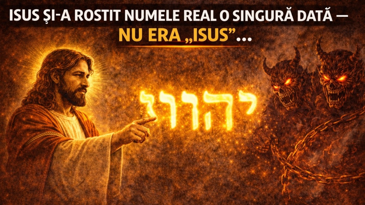 Isus și-a rostit Numele real o singură dată — nu era „Isus”… iar Arhonții au tremurat
