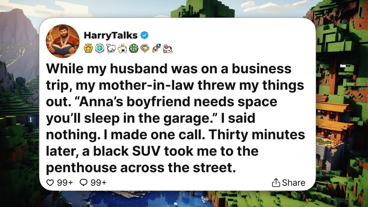 While my husband was on a business trip, my mother-in-law threw my things out. “Anna’s boyfriend....
