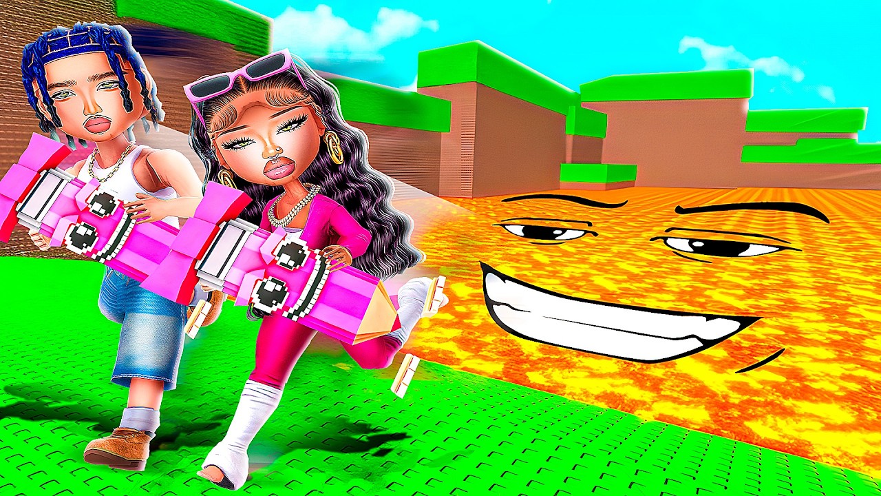 SAVE THE BRAINROT FROM LAVA.. (Roblox)