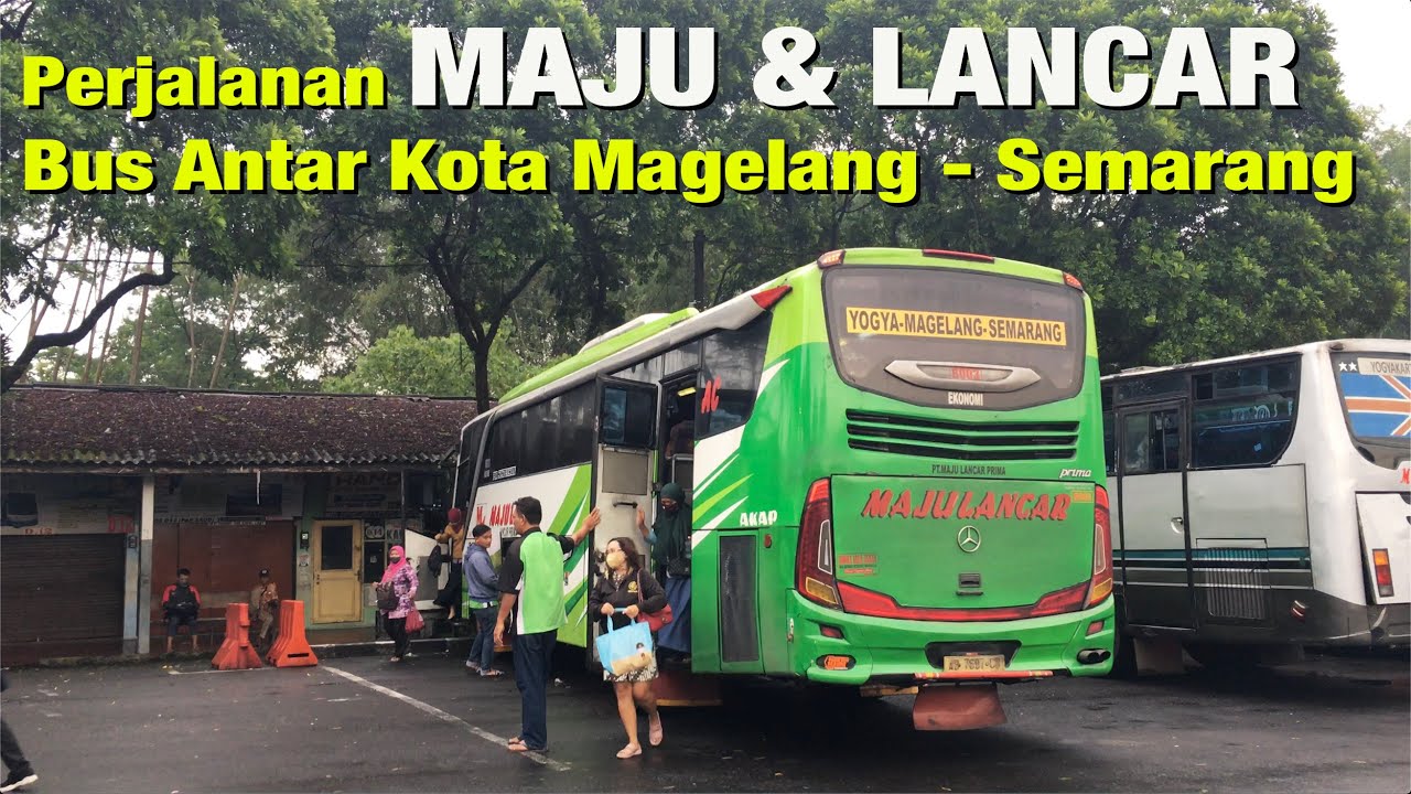 Nostalgia perjalanan Magelang - Semarang dengan bus Umum 