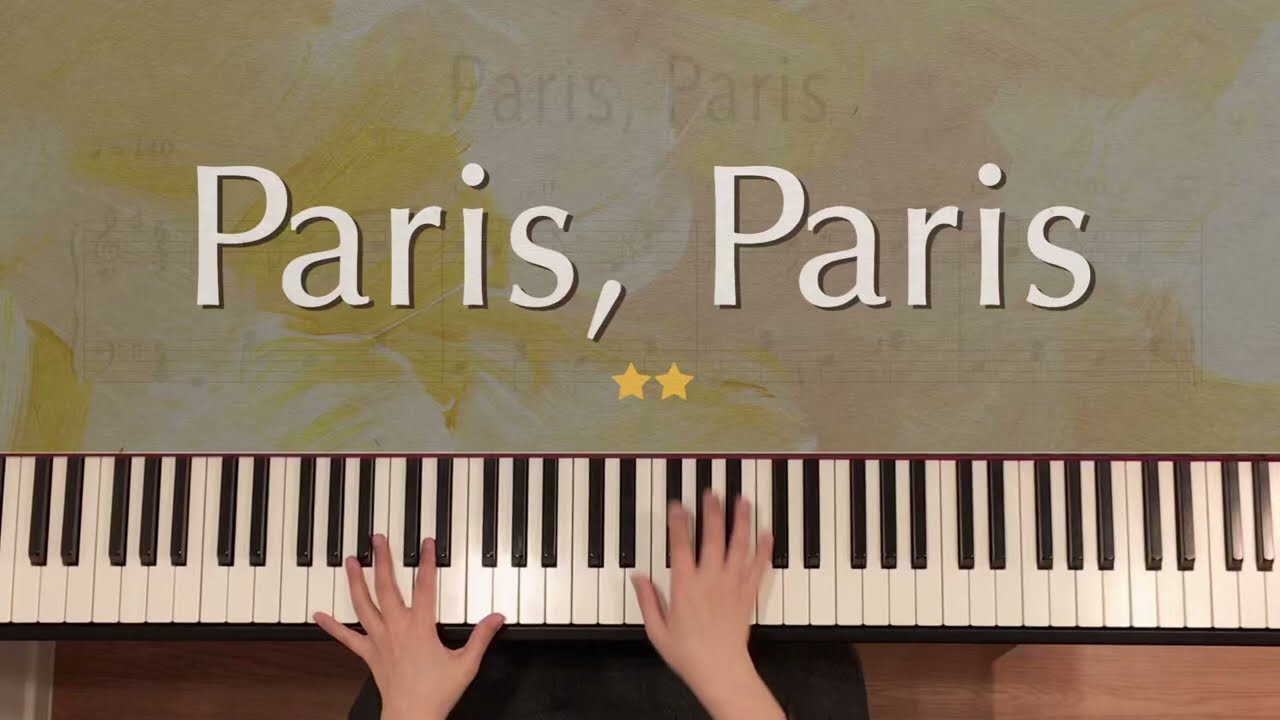 Paris, Paris | 몽라 Monla | 피아노 악보 | Sheet Music