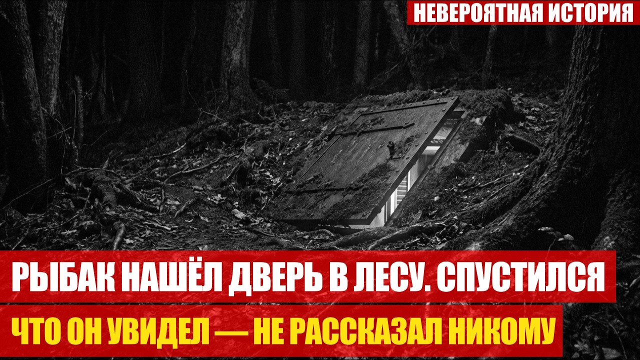 РЫБАК СЛУЧАЙНО НАШЁЛ ВХОД В БУНКЕР: Внутри Кто-То ЖИЛ — И Это Был Не Человек