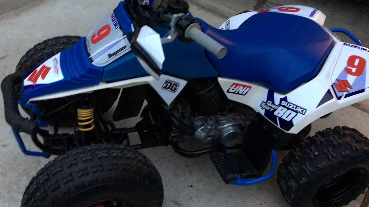 Suzuki LT 80 LT80 Quadsport - Модернизация: комплект Midwest Mini Speed ​​Kit, лепестковые клапан...