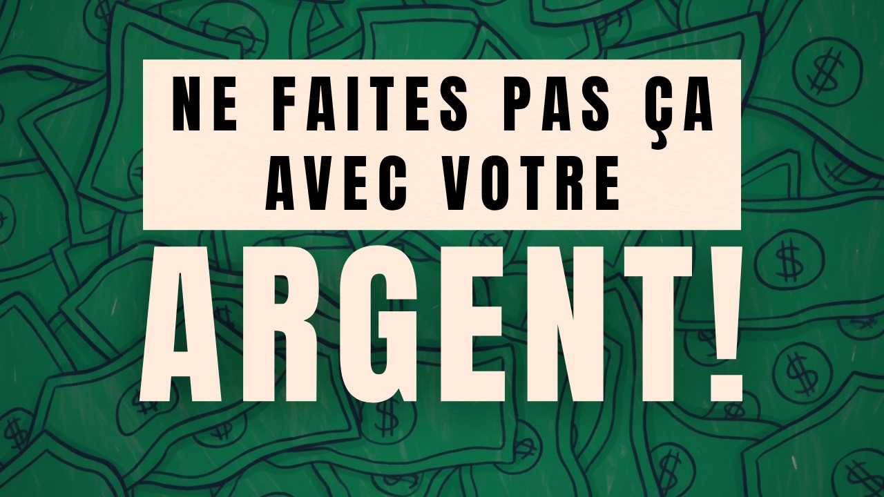 Ceux qui commettent ces 3 ERREURS ne pourront jamais économiser