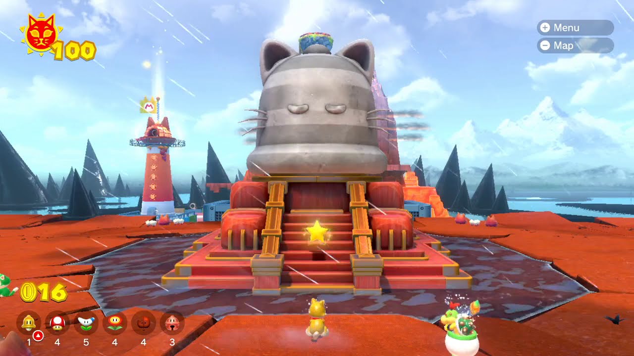 Bowser's Fury Final Boss Battle **100/100 Cat Shines**