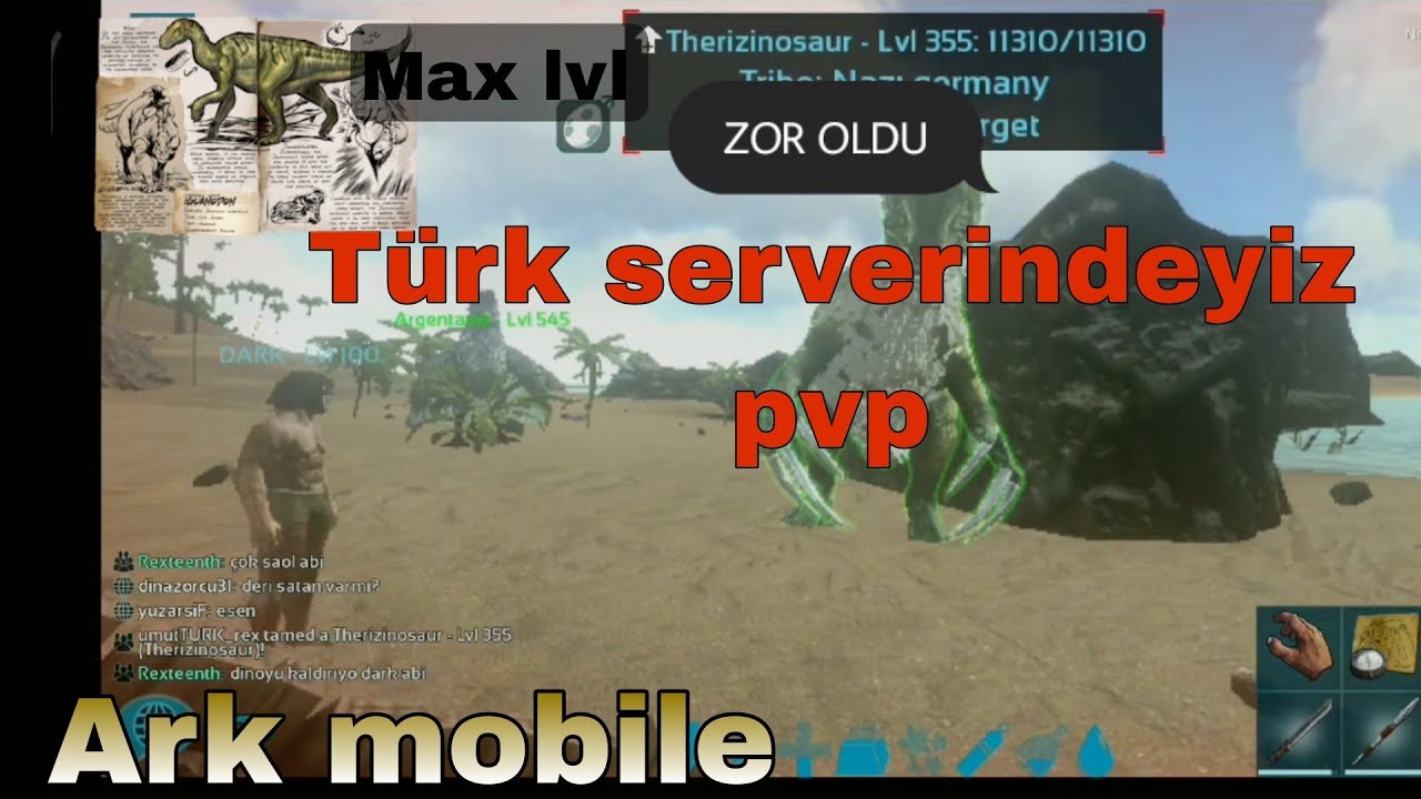 Ark mobile türk swsi - #PVP ONLİNE (Admin sağolsun) +İgoanadon)#arkmobile #2022