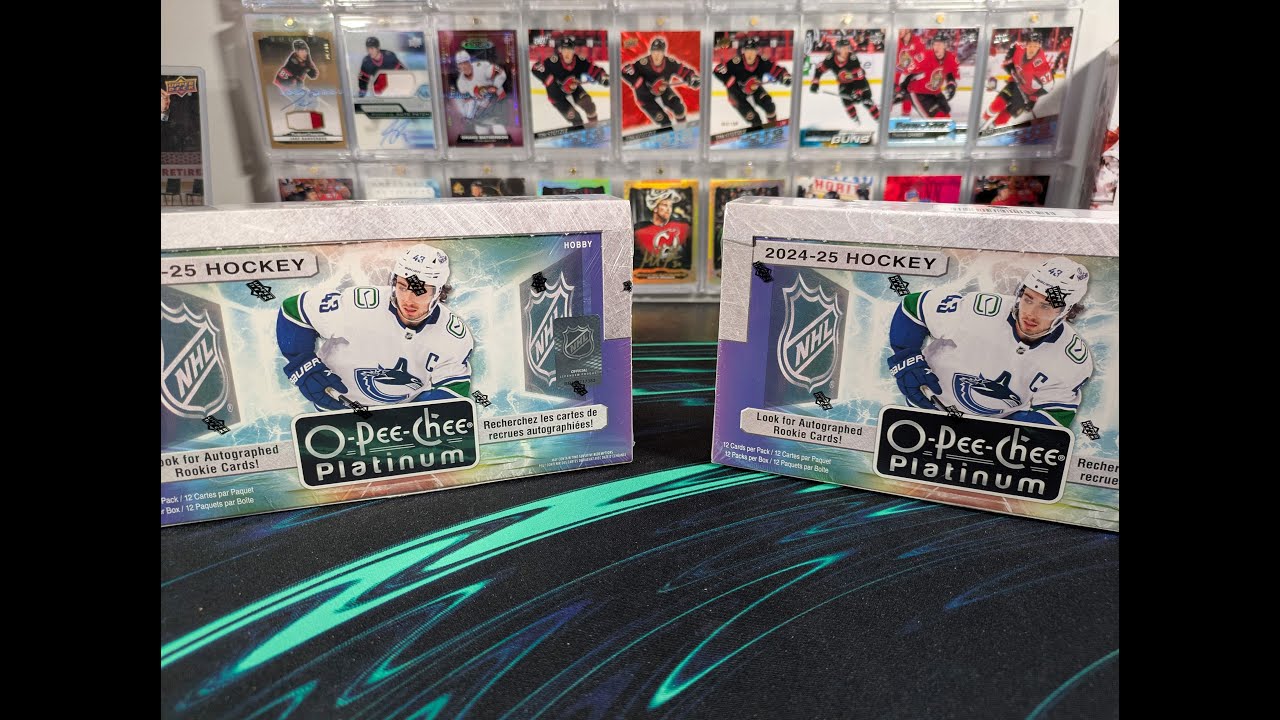 2024 25 O Pee Chee Platinum Hobby Box Review