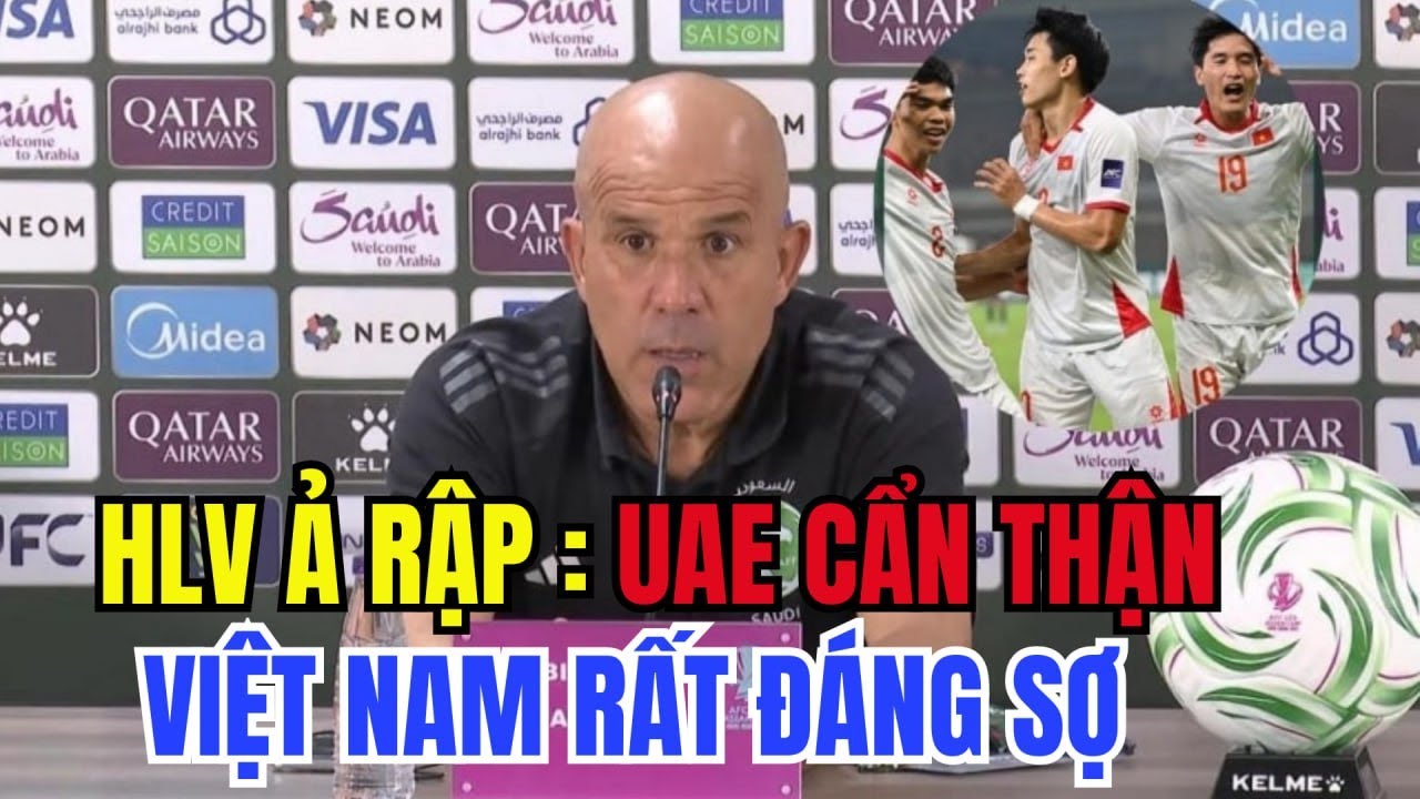 HLV U23 Ả Rập Phát Biểu Gây Sốc, U23 UAE Trở Thành Nạn Nhân Kế Tiếp Của U23 Việt Nam