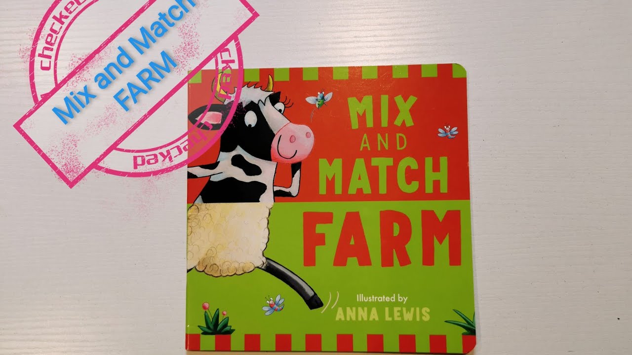 Mix and Match Farm 🐓🐄🐷   Fun, educational pairing book 📚