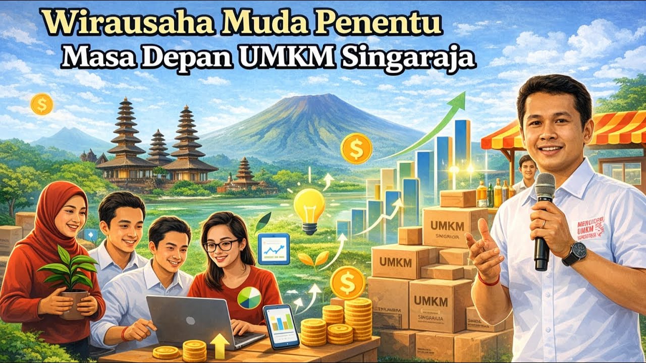 HBK | “WIRAUSAHA MUDA PENENTU MASA DEPAN UMKM SINGARAJA” | PRO 1