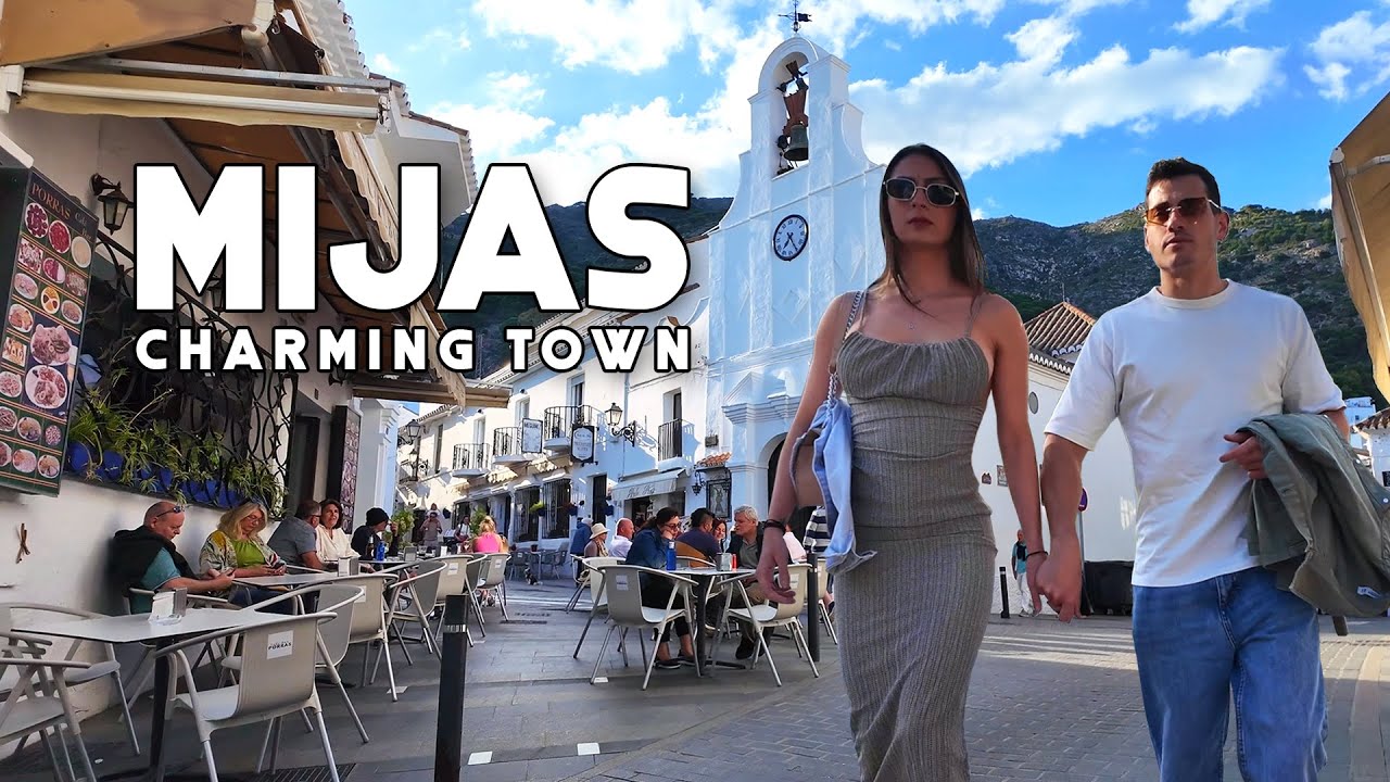 Mijas Pueblo Spain Lovely Town May 2025 Update Costa del Sol Walk | Málaga [4K]