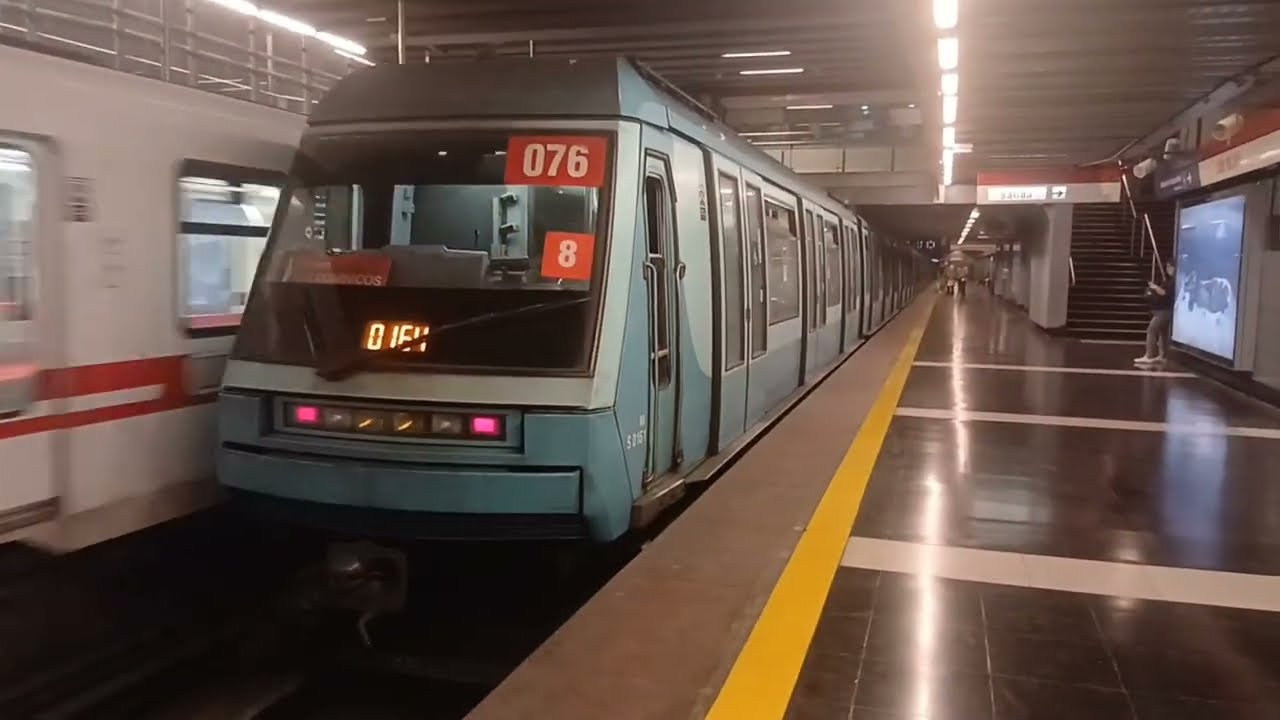 Metro De Santiago | NS-93 N2076 Interestacion Las Rejas - Pajaritos