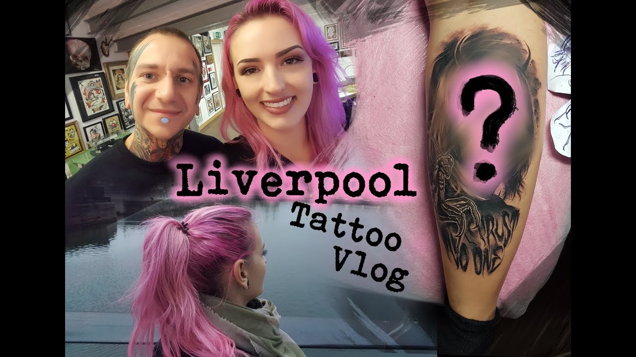 I got a NEW TATTOO by Anrijs Straume + Liverpool Vlog
