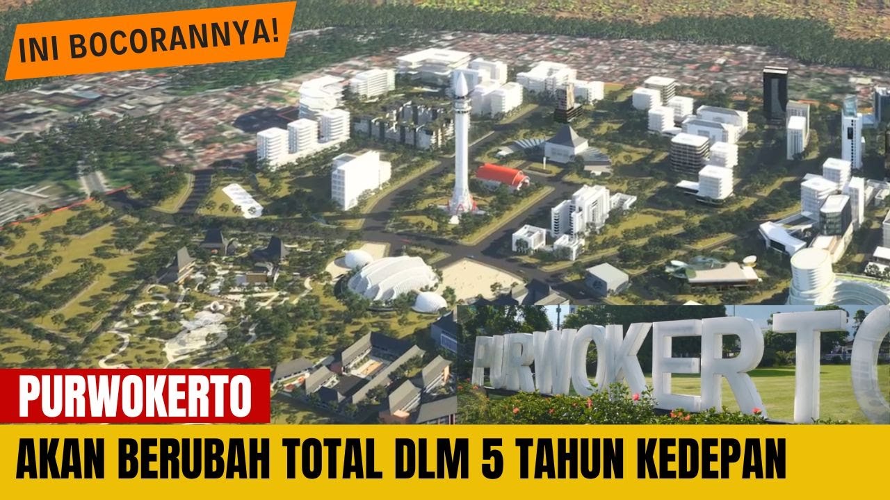 Diam-Diam, Purwokerto Disiapkan Jadi Kota Baru Paling Menarik di Jawa Tengah