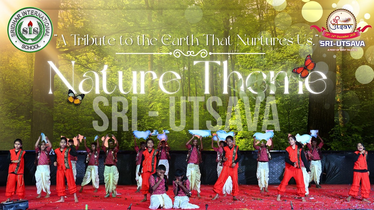 NATURE THEME DANCE VIDEO SONG | IV-SIGMA | Sri-Utsava 2026 | Sridhar International School Bhadrapura