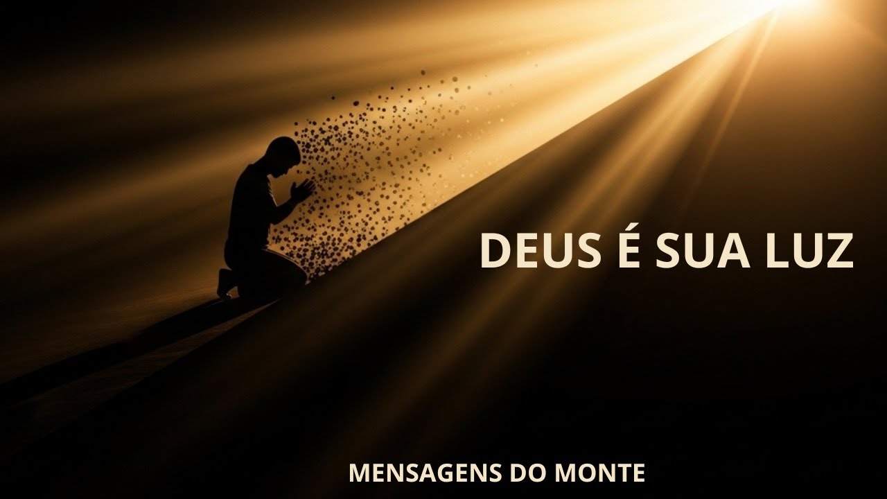 Quando Tudo Ao Redor Está Escuro... Deus É A Sua Luz. SALMO 27:1.