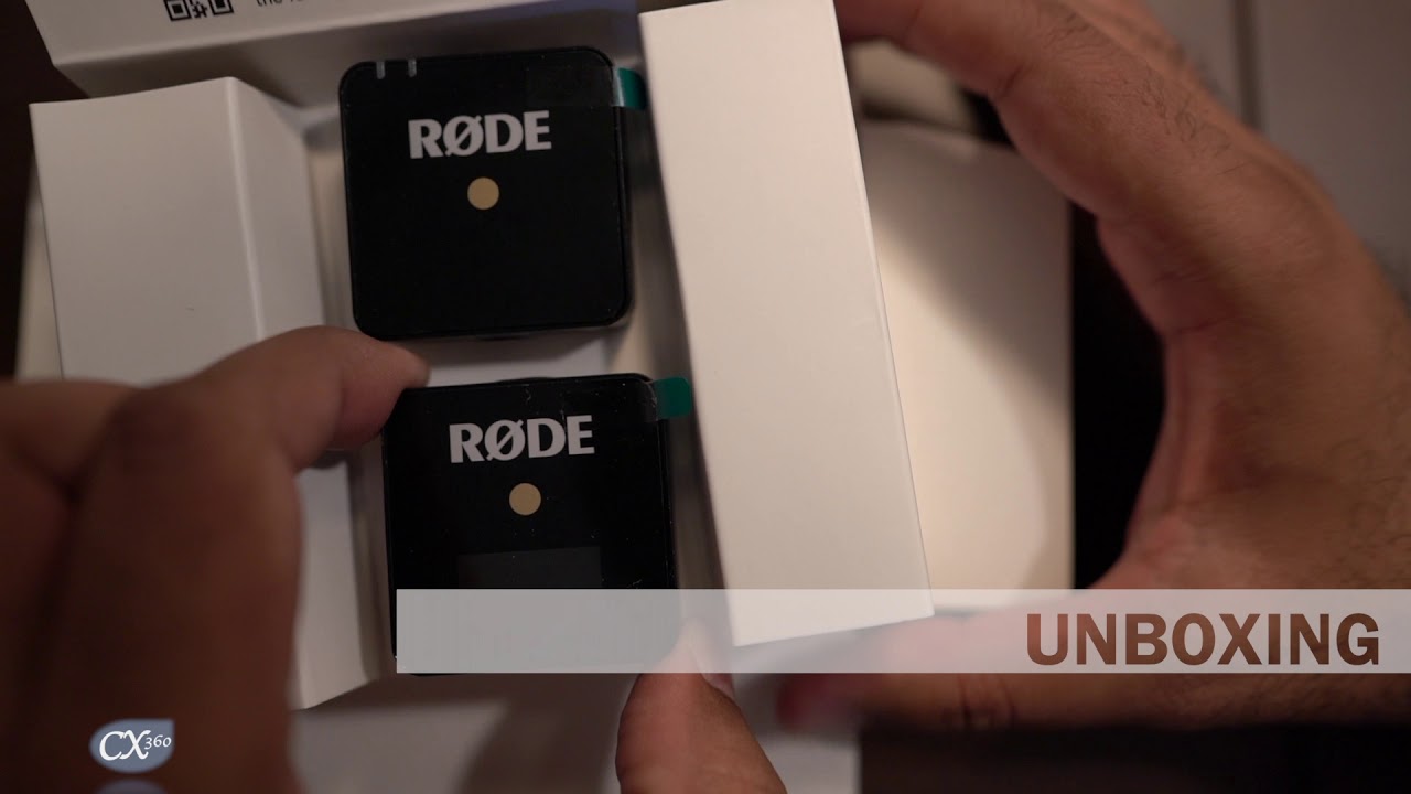Unboxing The Rode Wireless Go