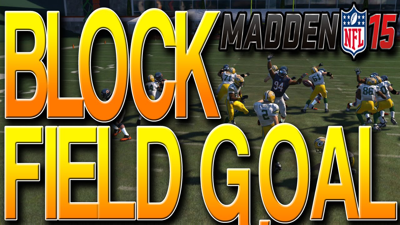 Madden NFL 15 TIPS: HOW TO BLOCK FIELD GOALS & PAT'S TUTORIAL - UNSTOPPABLE KICK BLOCK METHOD GLITCH