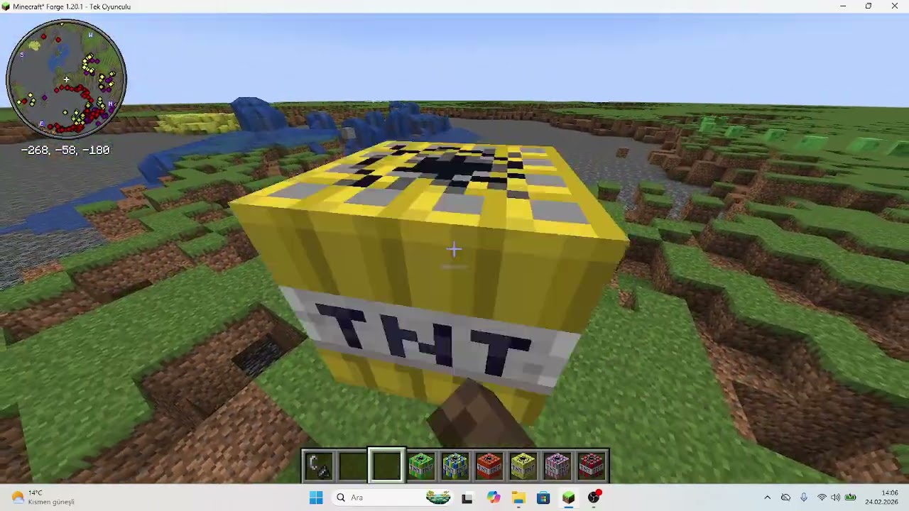 Minecraft Unlucky TNT Modu Tanıtımı