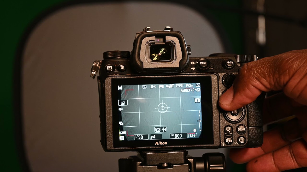Nikon Z6ii How to set a custom white balance