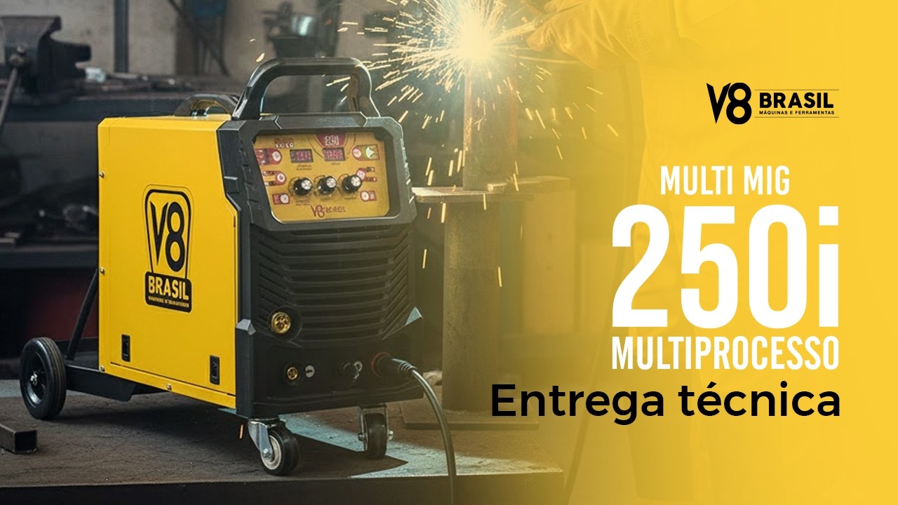 Máquina de Solda MultiMig 250i: A solução completa para Serralherias e Indústrias!