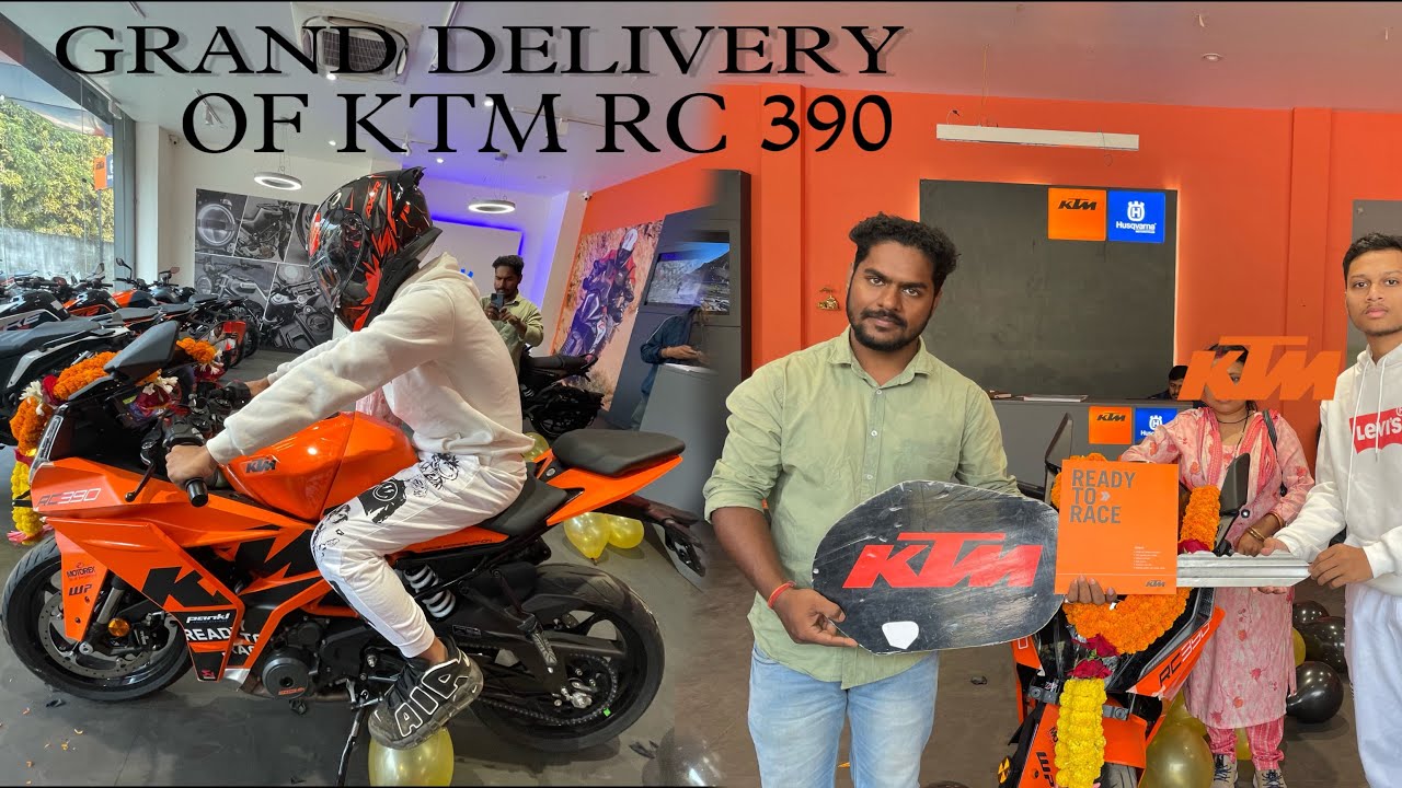 THE GRAND DELIVERY OF MY KTM RC 390 MOTO GP EDITION | MY DREAM CAME TRUE 😍😍 FINALLY KTM RC 390🔥🔥