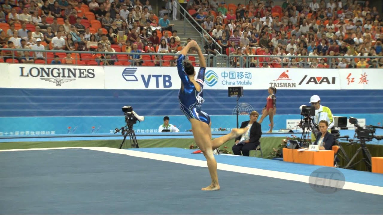 FERRARI Vanessa (ITA) – 2014 Artistic Worlds, Nanning (CHN) – Qualifications Floor